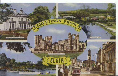 Scotland postcard greetings - postcard,