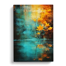 Pond Abstract Art No.2 Canvas