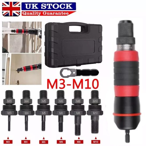 Electric drill rivet - drill,