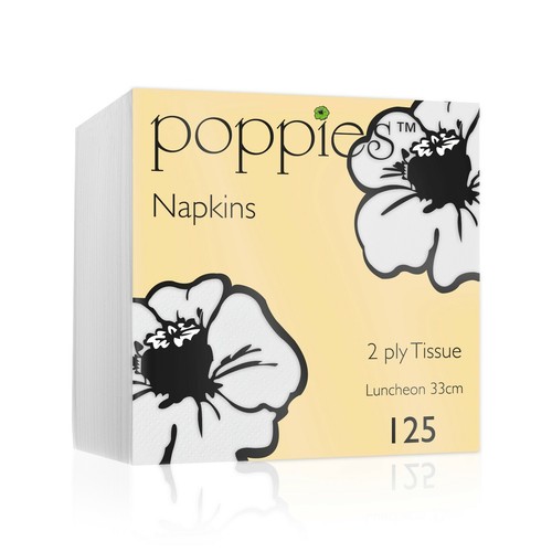 Ply white napkins 33cm x - ply,