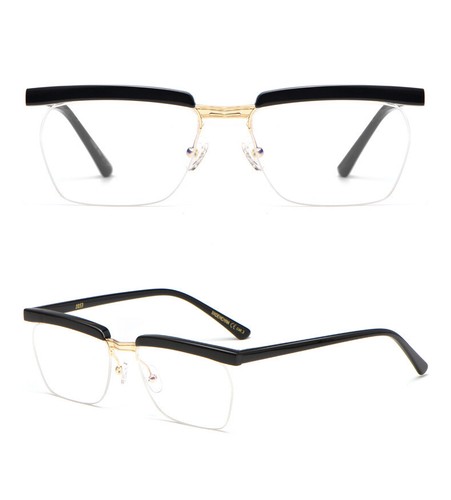 Retro eyebrow acetate glasses - eyebrow,