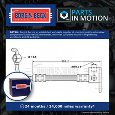 Brake Hose fits MAZDA MX5 Mk1 1.6 Rear Right 90 to 98 Hydraulic B&B NA0143980