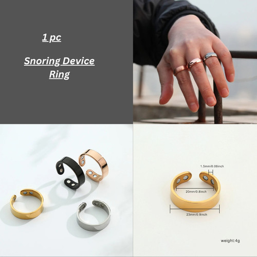 Magnetic anti snoring device - anti,