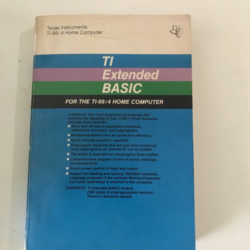 1980 extended basic - ti-99/4a,