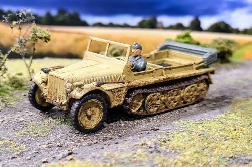 Wwii kfz demag halftrack - sd.kfz,