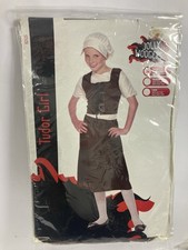 GIRLS TUDOR POOR SERVANT GIRL MAID FANCY DRESS COSTUME JOLLY WODGERS NEW