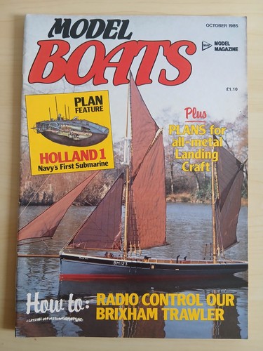 Model boats october 1985 - -,