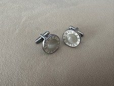 Bvlgari Cuff Links Silver