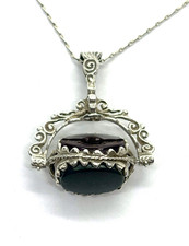 Antique Silver Carnelian