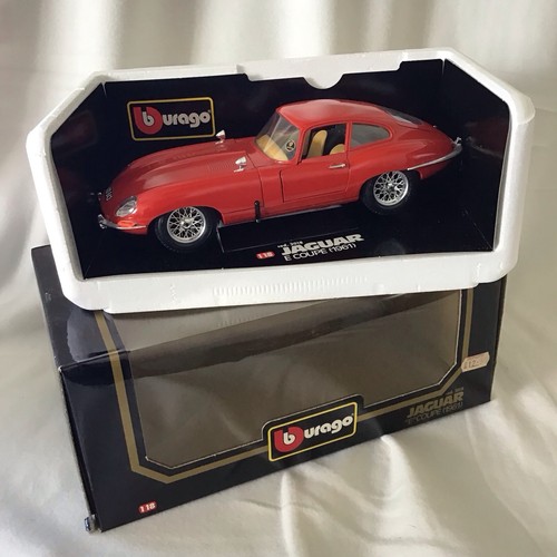 Boxed bburago jaguar coupe - boxed,