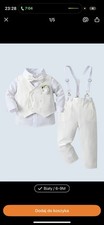 NEW Elegant Christening Outfit / Baptism Set for Baby Boy (6-9 Months)