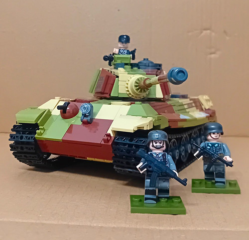 Sluban army tiger tank - army,