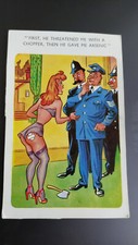 Vintage Saucy Postcard Comic