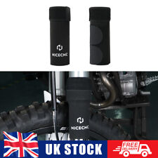 Front Fork Socks 6" Fork Seal Protectors For 37-50mm Upside Down Fork Dirt Bike