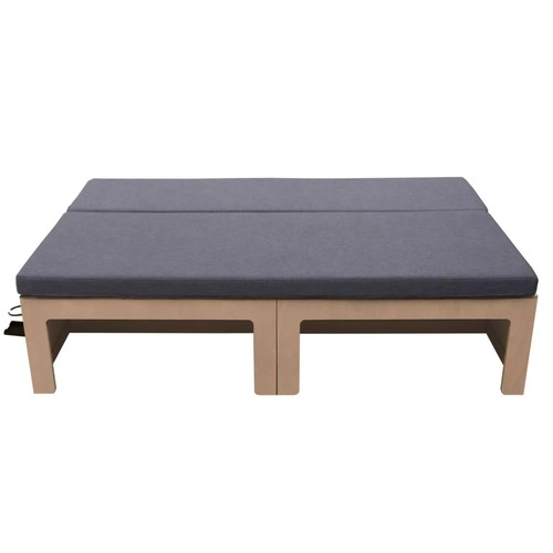 Sliding camper van bed - sliding,