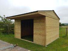 10x12 Mobile Field Shelter, Vale Stables, Towable Horse building for Sale