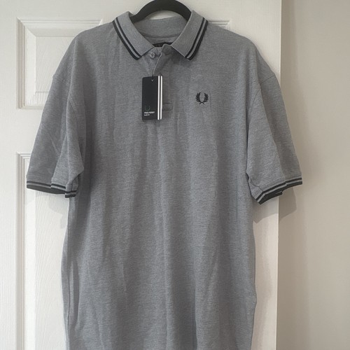Fred perry grey - perry, cotton