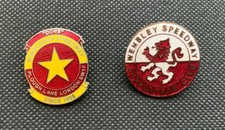 Enamel Speedway Badges -