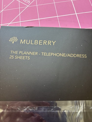Mulberry agenda contact - mulberry,