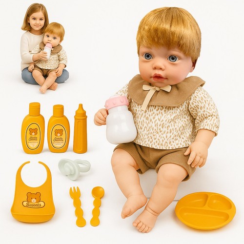 Interactive soft baby girl - interactive,