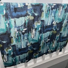 Large Piece of Vintage Barkcloth Fabric - Gorgeous Colours