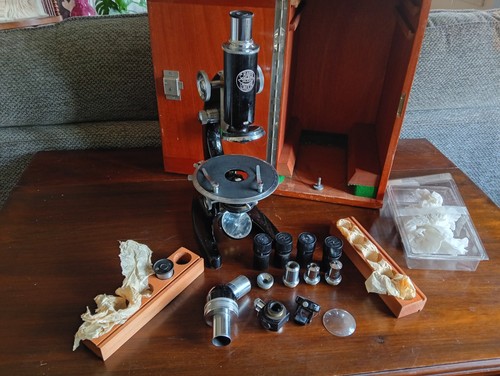 Baker london microscope in - c,