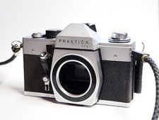 Praktica LTL 35mm SLR Body – Untested Meter, Shutter Works, Peeling Leatherette