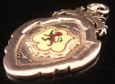 9ct Gold Enamel Pocket Watch