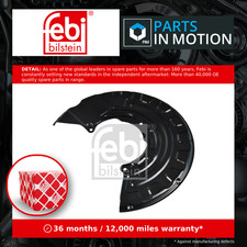 Brake Disc Splash Panel Front