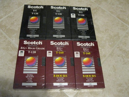 Scotch vhs new recording - 3m,