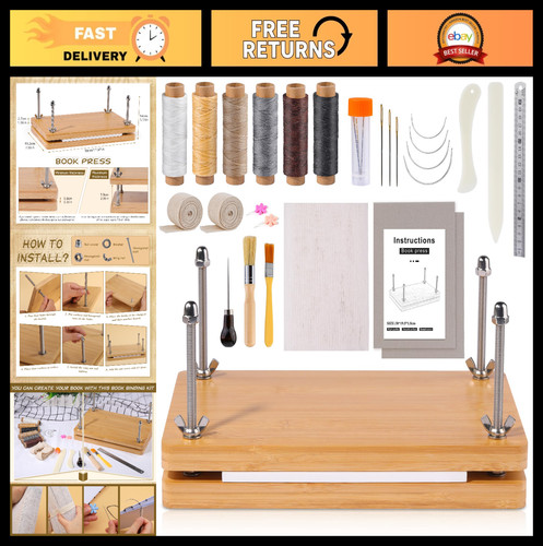 Book binding kit - binding, press