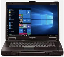 PANASONIC TOUGHBOOK CF-52 8GB RAM 500GB SSD WIN 10 64 BIT CHARGER