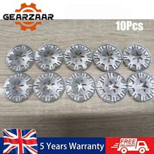 10x Car Undertray Exhaust Heat Shield Metal Clip Spring Washer Fixing Nut For VW