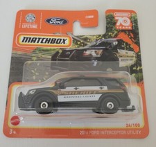 Matchbox 2016 Ford Interceptor