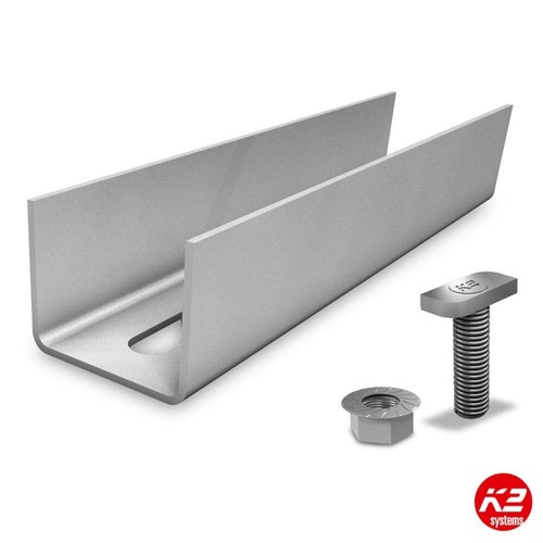 Solar panel k2 rail - 2,