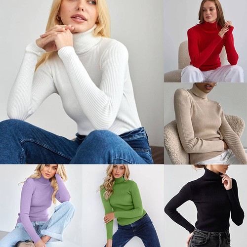 Turtleneck sweaters long - turtleneck,