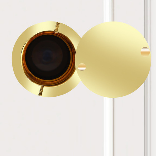 Door viewer with wide - door,