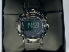 Casio Pro Trek-PRW-30Y Solar Triple Sensor Negative Display