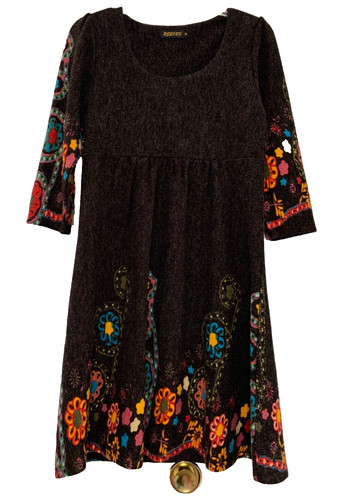 Reborn women dress - reborn, brown