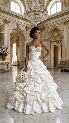Wedding gown couture - gown,