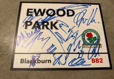 BLACKBURN ROVERS FC  SIGNED