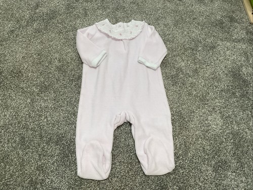 Baby girls pink velour - baby,