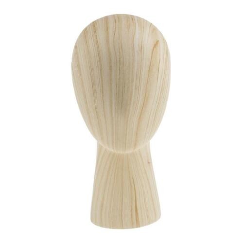 Wooden mannequin wigs hats - wooden,