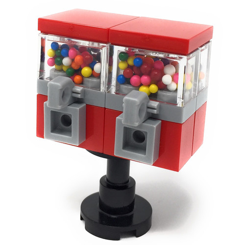 Double gumball machine - gumball,