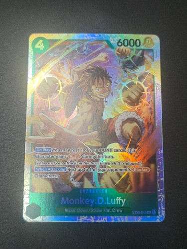 Monkey luffy st30 - monkey.d.luffy, st30-012