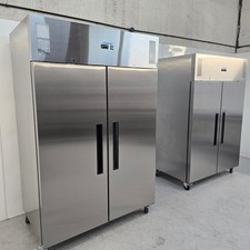Upright fridge double - fridge, door