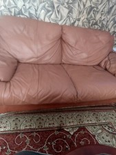 3 piece settees  brown color