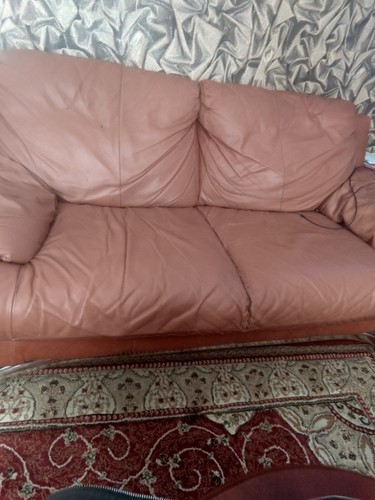 Piece settees brown color - 3,