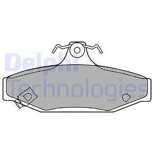 Brake pad set - pad, set,