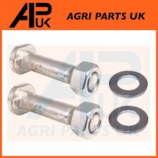 2x Rear Wheel Rim Nut & Bolt